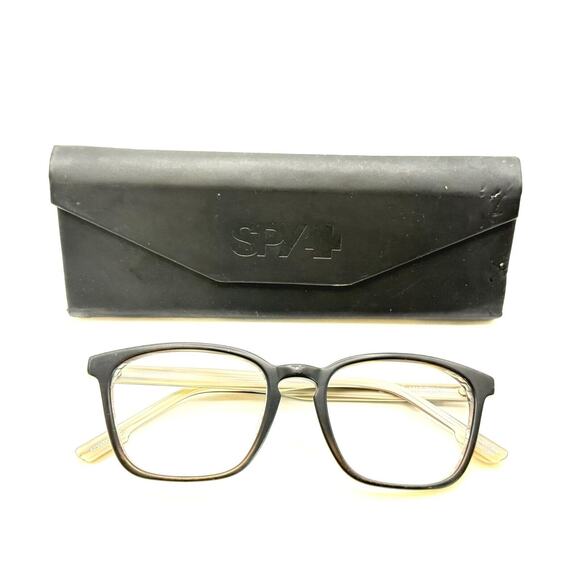 SPY OPTIC KIPTON 52 SAFETYRX BLACK EYEGLASSES SUNGLASSES FRAMES - Picture 5 of 6